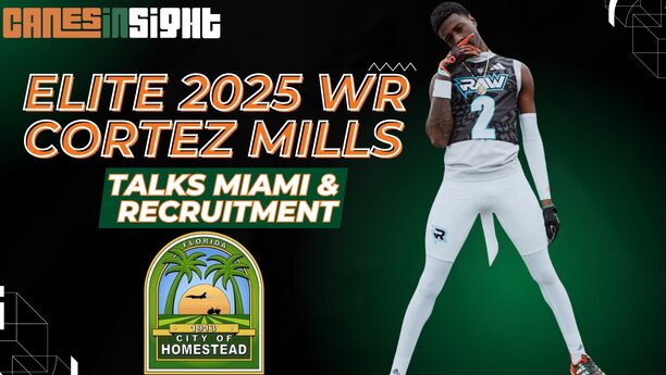 PODCAST: 2025 WR Cortez Mills discusses recruitment and more